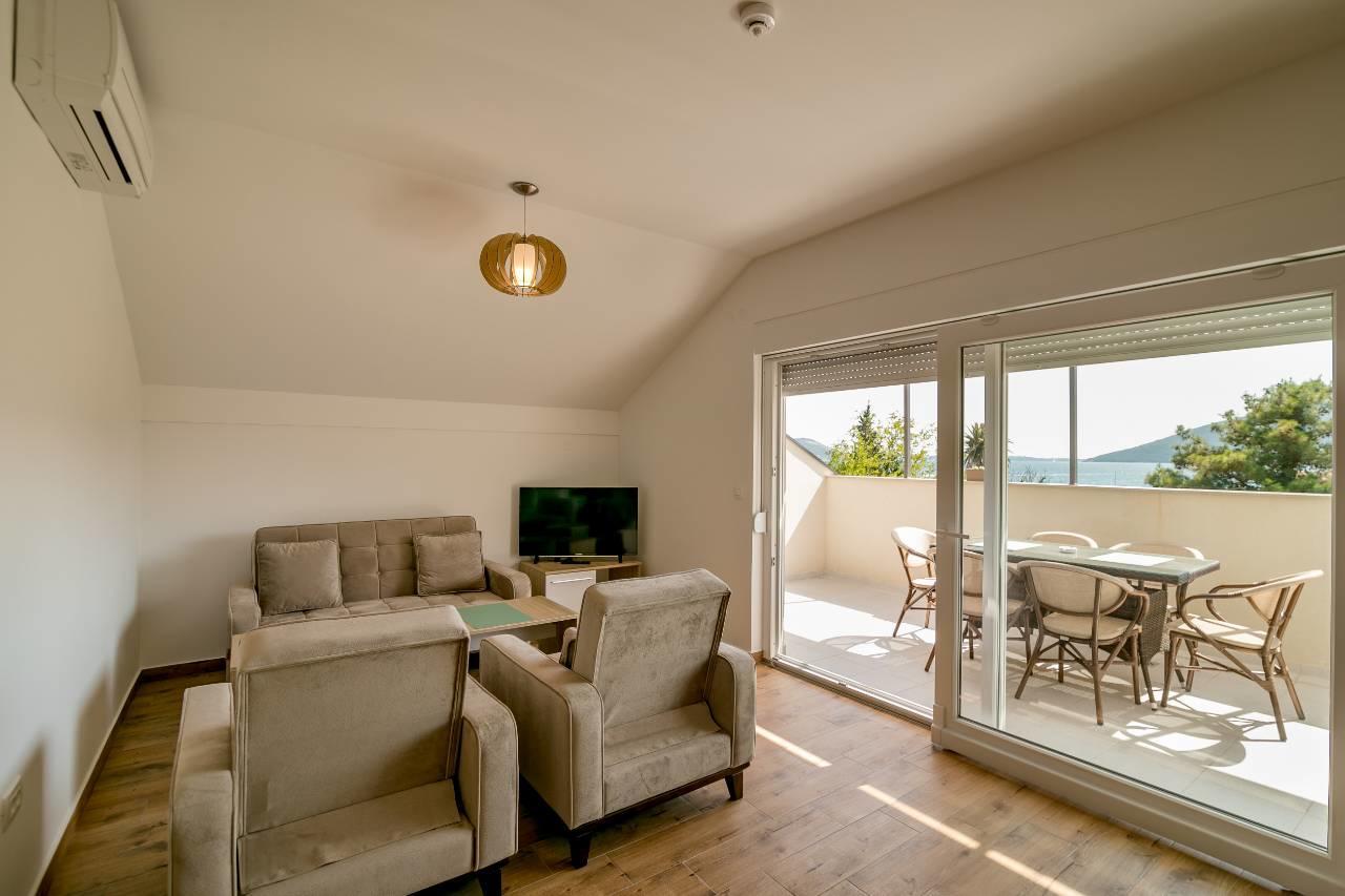 Apartmani Luka Meljine Dış mekan fotoğraf